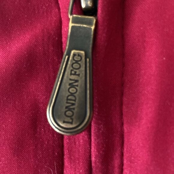 London Fog Little Red Riding Hood Lined Hooded Jacket Size Women’s S - Picture 4 of 12